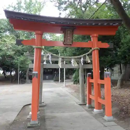 稲荷神社の鳥居