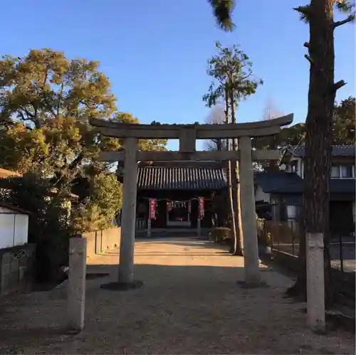 稲荷神社の鳥居