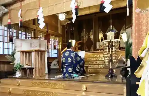 釧路一之宮 厳島神社の本殿・本堂
