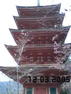 長谷寺の塔