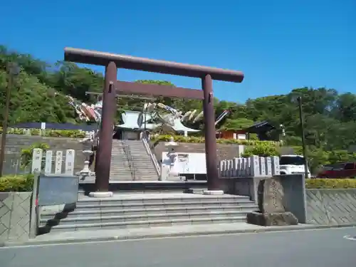 本牧神社の鳥居