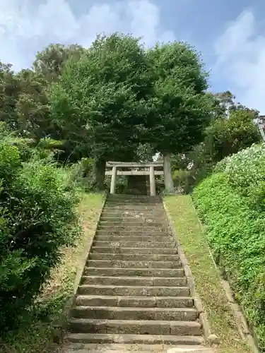 山荻神社の鳥居