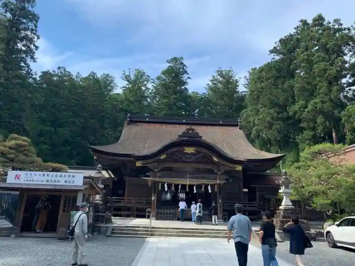 小國神社の本殿・本堂