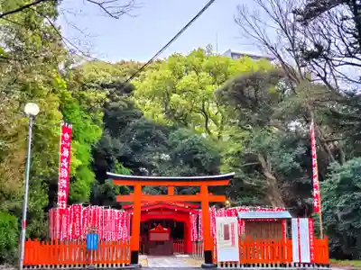 掘出稲荷神社の鳥居