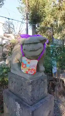 菊田神社の狛犬