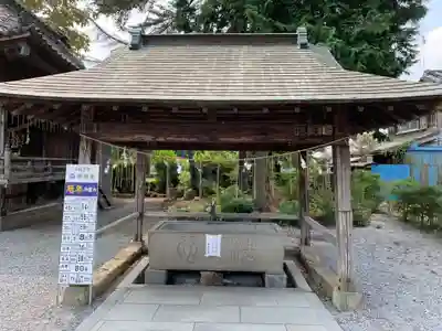 神明宮の手水舎