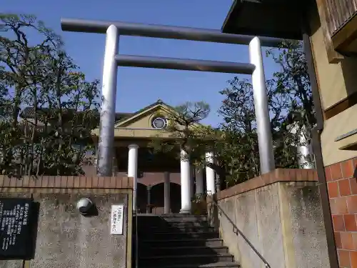 飛行神社の鳥居