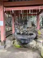 小国両神社の手水舎