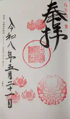 吉備津彦神社の御朱印