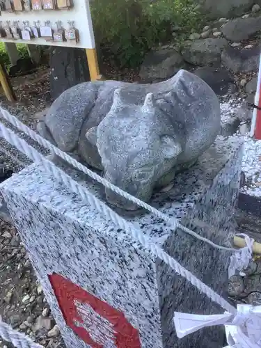 神前神社の狛犬