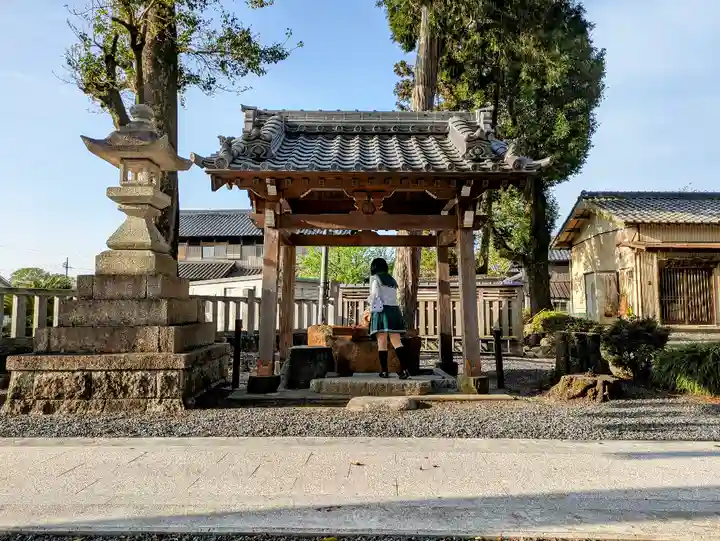 大神社の手水舎