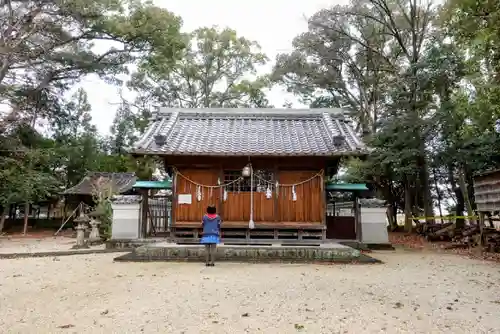 御鍬神社の本殿・本堂