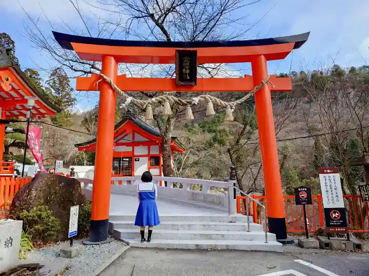 金櫻神社の鳥居