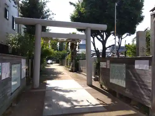 津門神社の鳥居