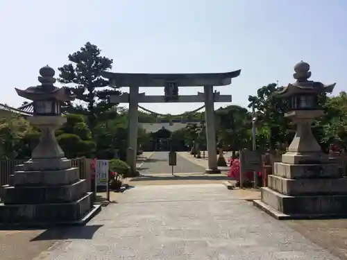 誉田八幡宮の鳥居