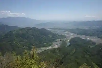 子檀嶺神社 奥社の景色