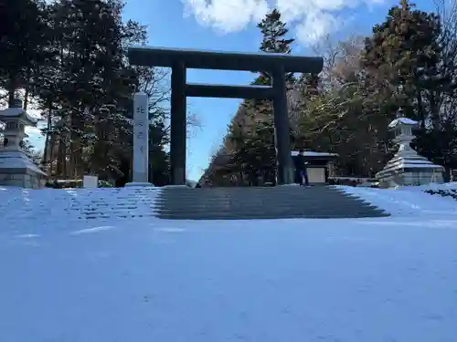 北海道神宮の鳥居