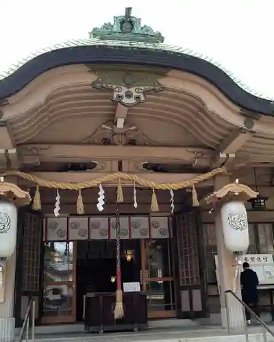 坐摩神社の本殿・本堂