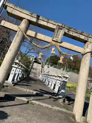 浅江神社の鳥居