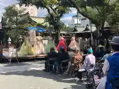 開口神社のお祭り