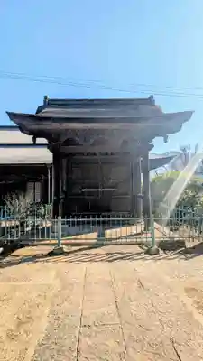 法華経寺の山門・神門