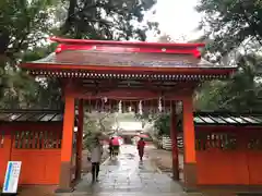 息栖神社の山門