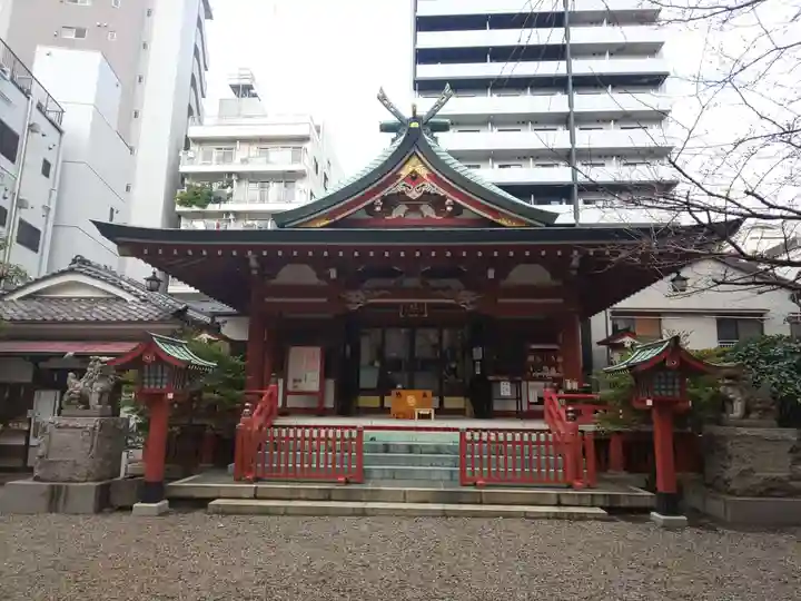秋葉神社の本殿・本堂