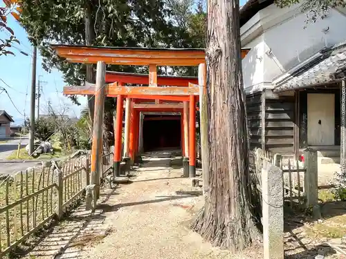 山部神社の鳥居