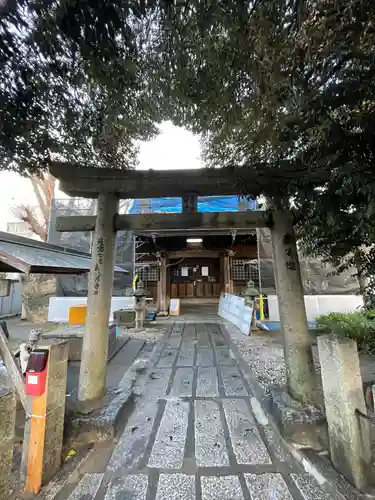 貴布禰神社の鳥居