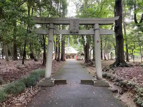 東蕗田天満社の鳥居