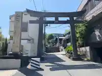 白山神社の鳥居