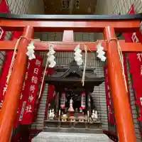朝日稲荷神社の鳥居