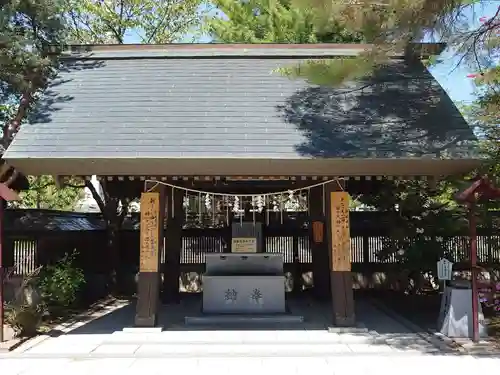 北見神社の手水