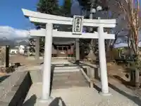 巨摩神社の鳥居