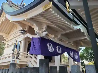 岡山神社の本殿・本堂