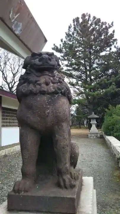 千葉縣護國神社の狛犬