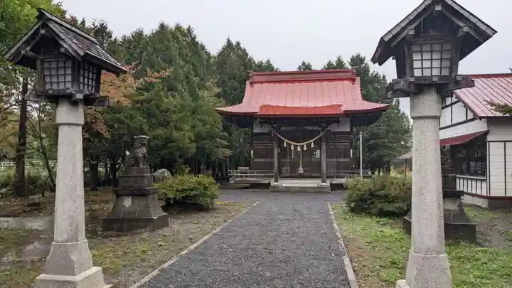 上芦別神社の本殿・本堂