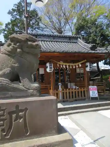 川越熊野神社の狛犬