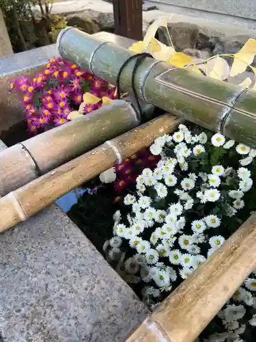 新羅神社の手水