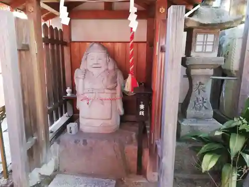 尼崎えびす神社の像