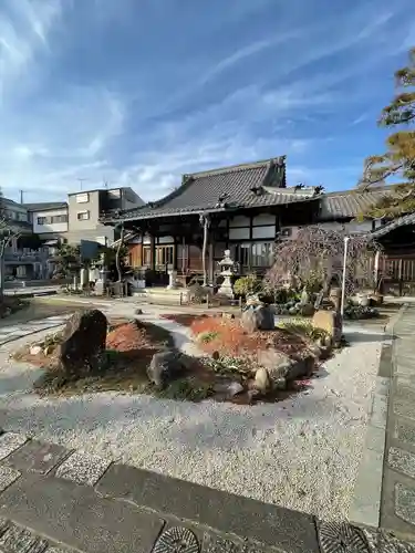 明泉寺の庭園