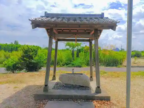 神明社（片原一色町如来）の手水