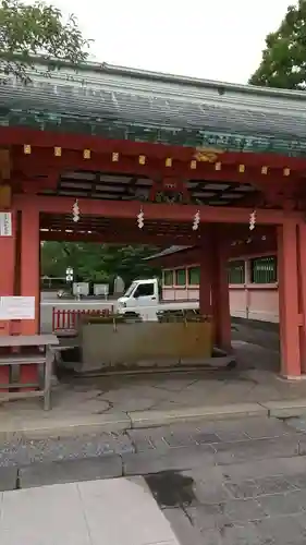 富士山本宮浅間大社の手水舎