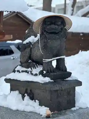 札幌諏訪神社の狛犬