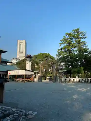 伊勢山皇大神宮の景色