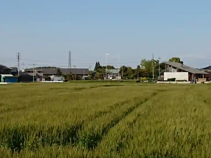 江原神明社の周辺