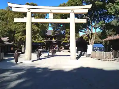 明治神宮の鳥居