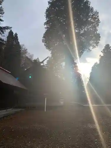 岩手護國神社の景色