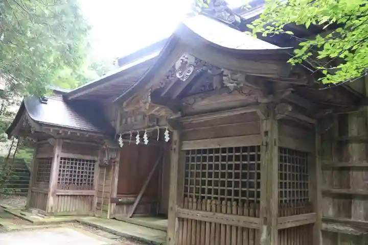 菅船神社の山門・神門