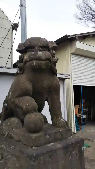 蘇我比咩神社の狛犬